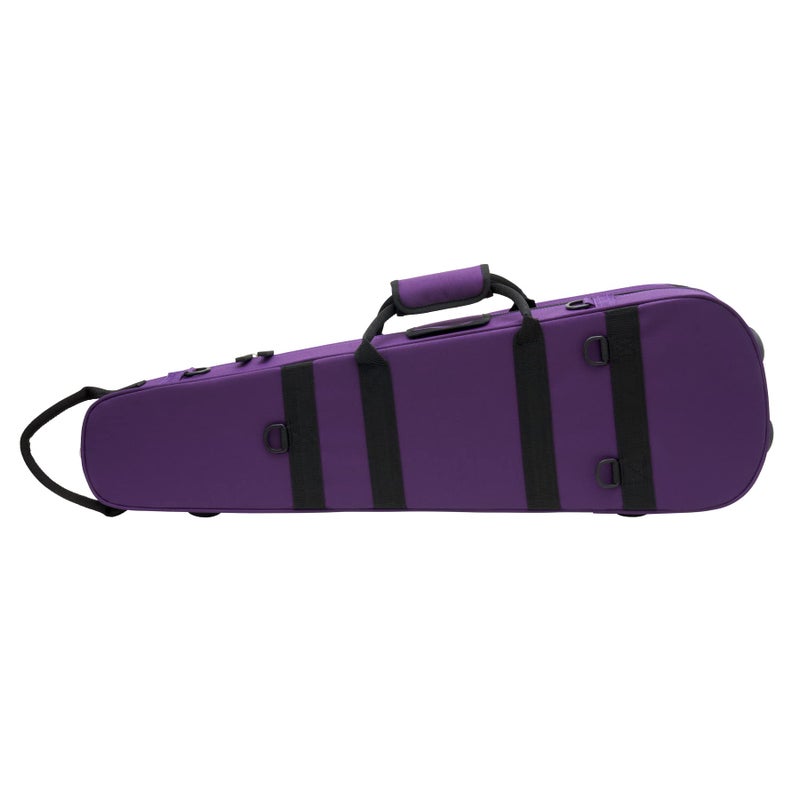 Protec 4/4 Violin Shaped MAX Case, Model MX044PR Purple - Image 2
